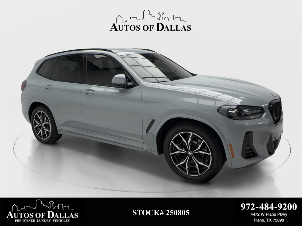 Brooklyn Gray Metallic 2024 BMW X3 SUV / Crossover Rear-Wheel Drive 8-Speed Automatic