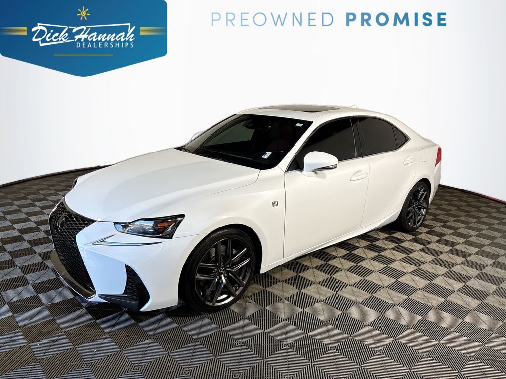 Ultra White 2018 Lexus IS 300 AWD Sedan All-Wheel Drive 6-Speed Automatic