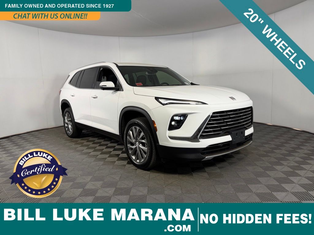 Summit White 2025 Buick Enclave Preferred AWD SUV / Crossover Four-Wheel Drive 8-Speed Automatic