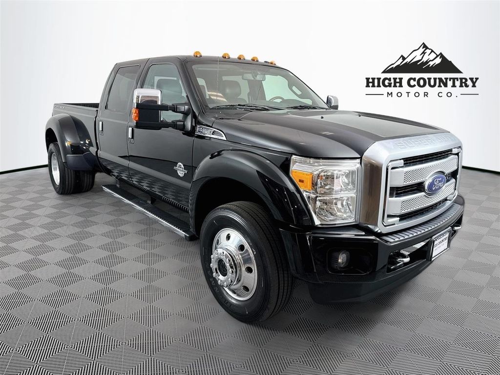 Shadow Black 2016 Ford F-450 Super Duty Pickup Truck Four-Wheel Drive 6-Speed Automatic