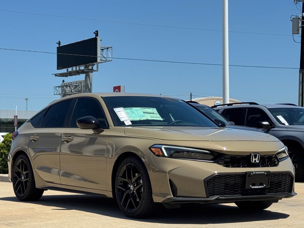 2026 Honda Civic Sport Tan at Community Honda