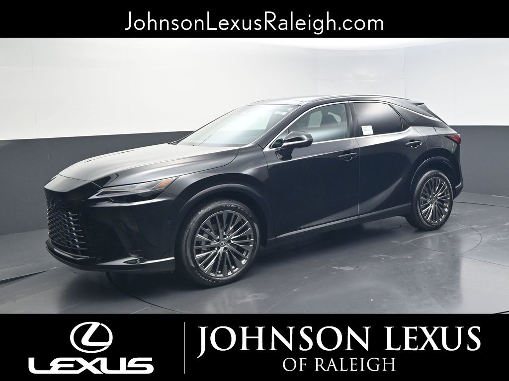 Black (Caviar) 2026 Lexus RX Hybrid 350h Luxury AWD SUV / Crossover All-Wheel Drive Continuously Variable Transmission