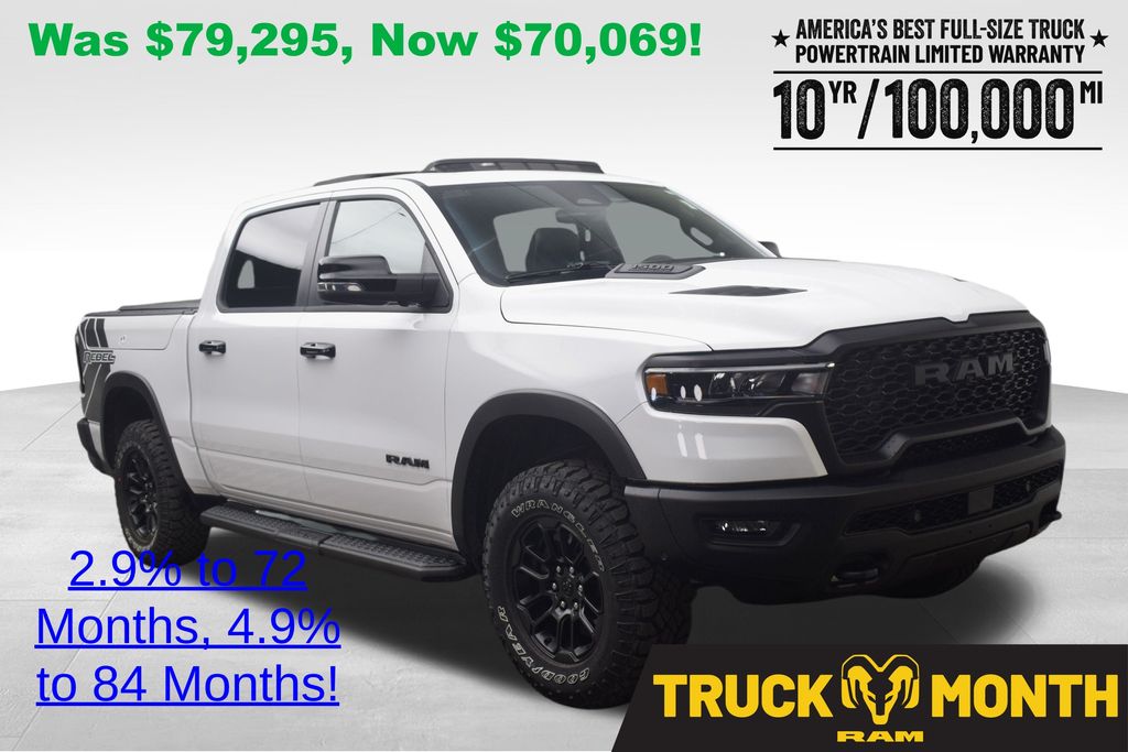 new 2026 Ram 1500 car, priced at $70,069
