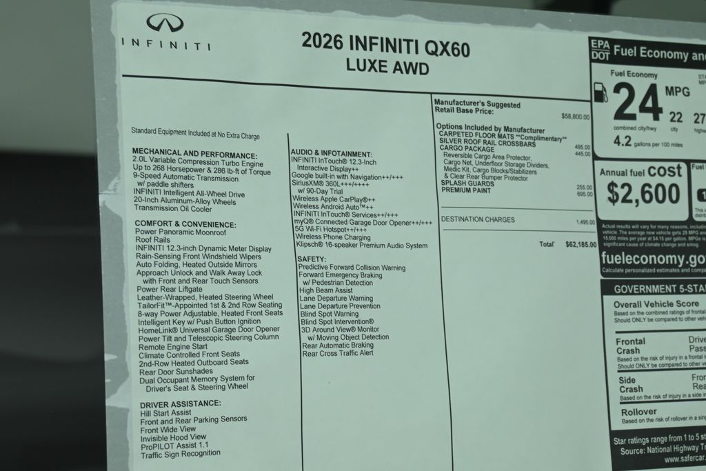 Thumbnail: 2026 INFINITI QX60 - 31