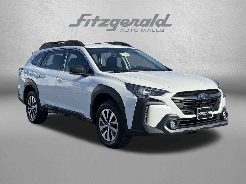 Crystal White Pearl 2025 Subaru Outback SUV / Crossover All-Wheel Drive Continuously Variable Transmission