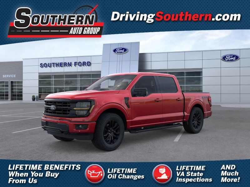 Ruby Red Metallic 2026 Ford F-150 Pickup Truck Four-Wheel Drive Automatic