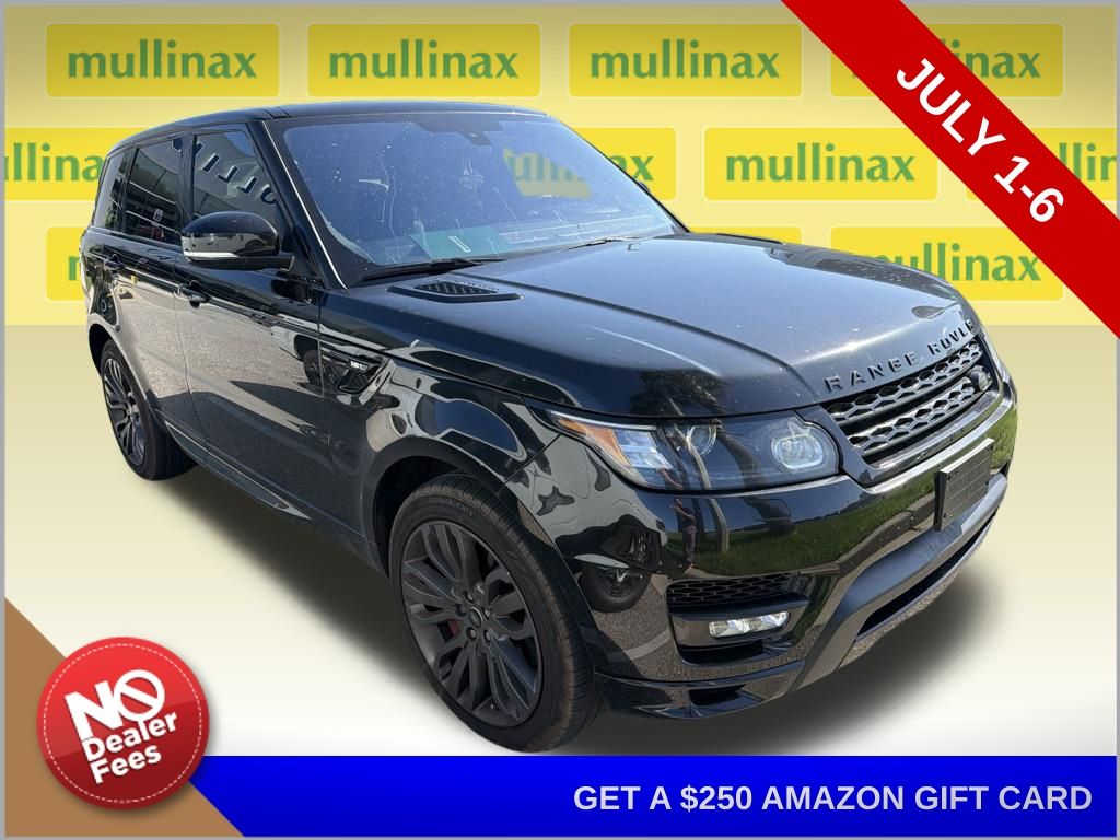 Santorini Black 2016 Land Rover Range Rover Sport SUV / Crossover All-Wheel Drive 8-Speed Automatic