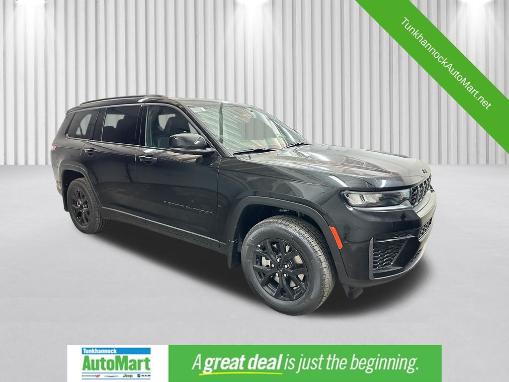 Diamond Black Crystal Pearlcoat 2026 Jeep Grand Cherokee L SUV / Crossover Four-Wheel Drive 8-Speed Automatic