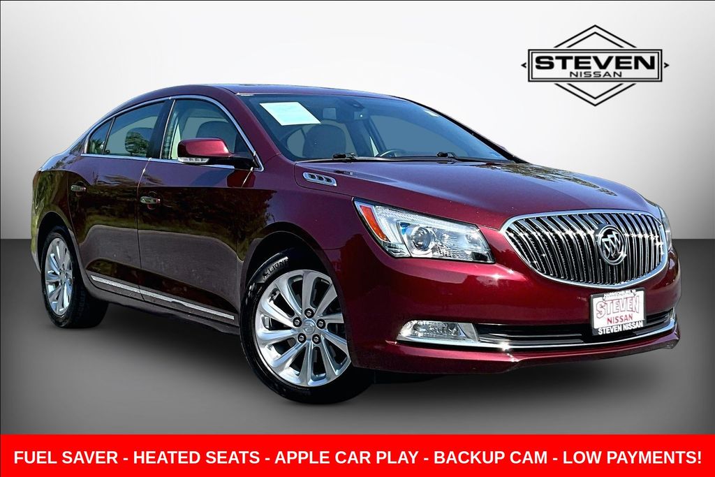 Deep Garnet Metallic 2016 Buick LaCrosse Sedan Front-Wheel Drive 6-Speed Automatic Overdrive