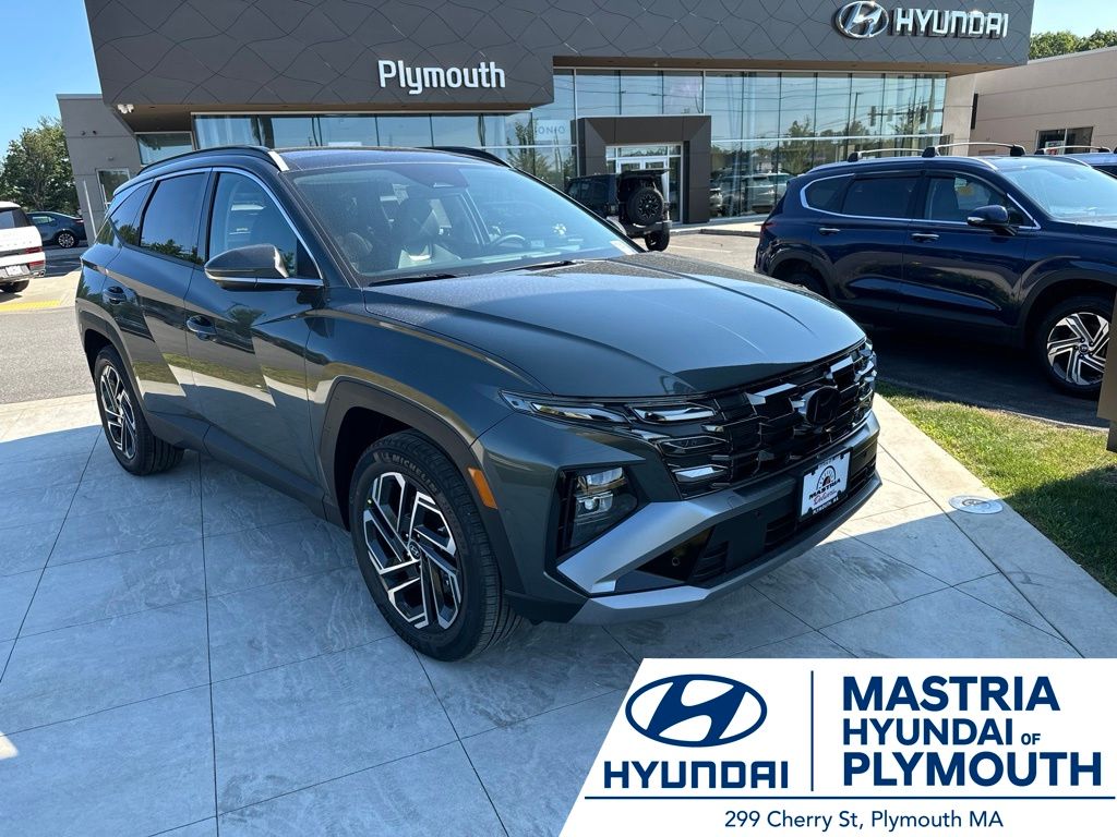 Amazon Gray 2026 Hyundai Tucson Hybrid SUV / Crossover All-Wheel Drive 6-Speed Automatic
