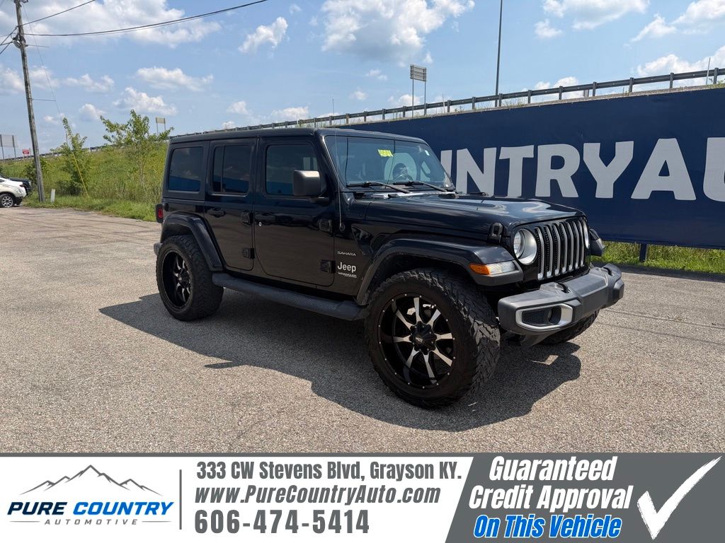  2020 Jeep Wrangler Unlimited Sahara 4WD   