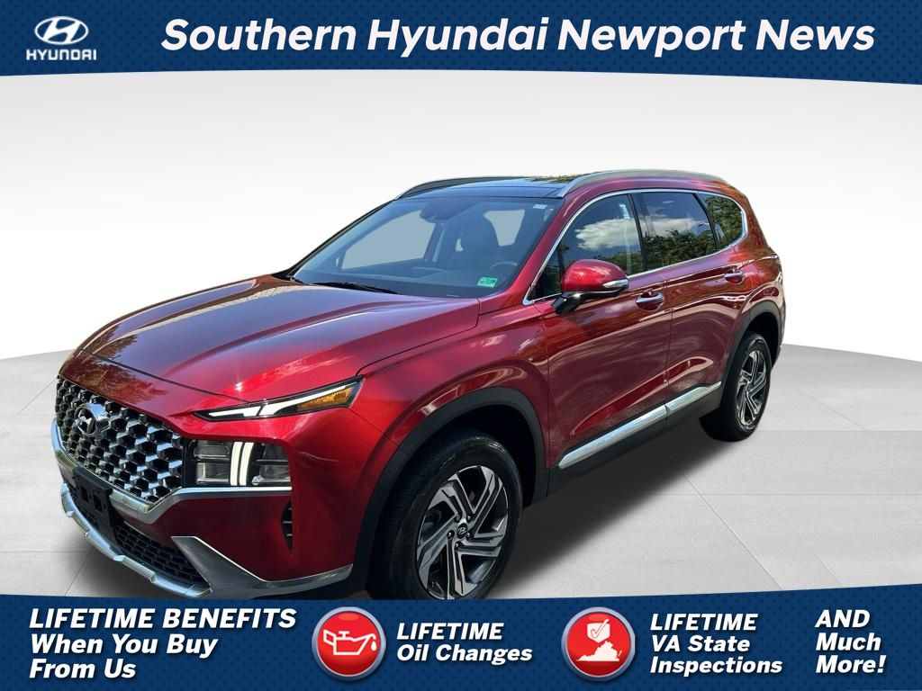 Calypso Red 2023 Hyundai Santa Fe SUV / Crossover All-Wheel Drive 8-Speed Automatic
