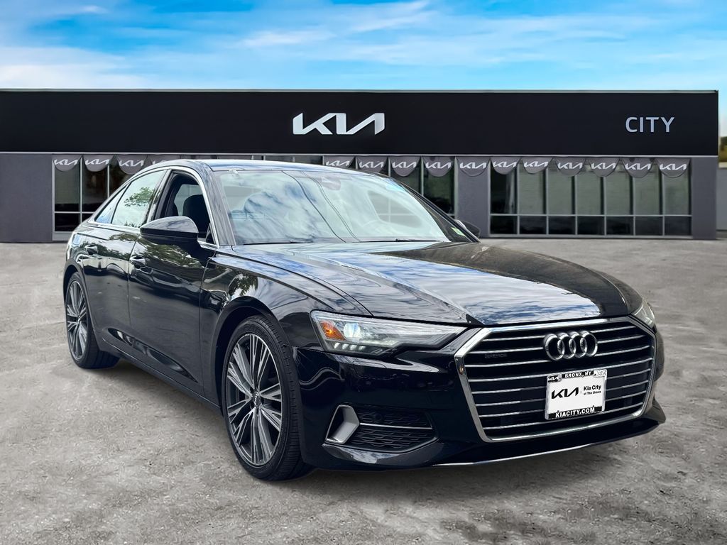 Black Metallic 2019 Audi A6 Sedan All-Wheel Drive 7-Speed Automatic