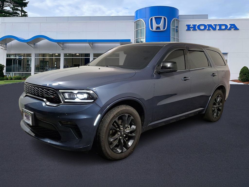 Reactor Blue Pearlcoat 2021 Dodge Durango GT AWD SUV / Crossover All-Wheel Drive 8-Speed Automatic