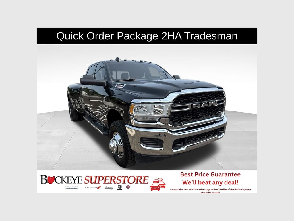 Diamond Black 2022 RAM 3500 Pickup Truck Four-Wheel Drive 6-Speed Automatic