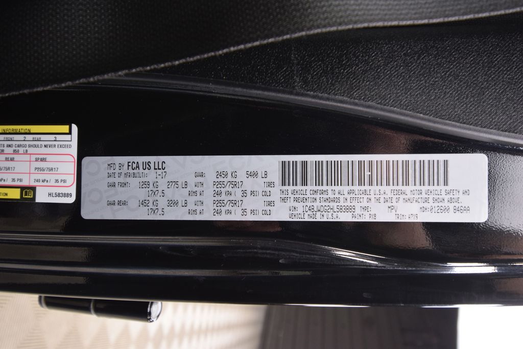 used 2017 Jeep Wrangler car, priced at $15,300