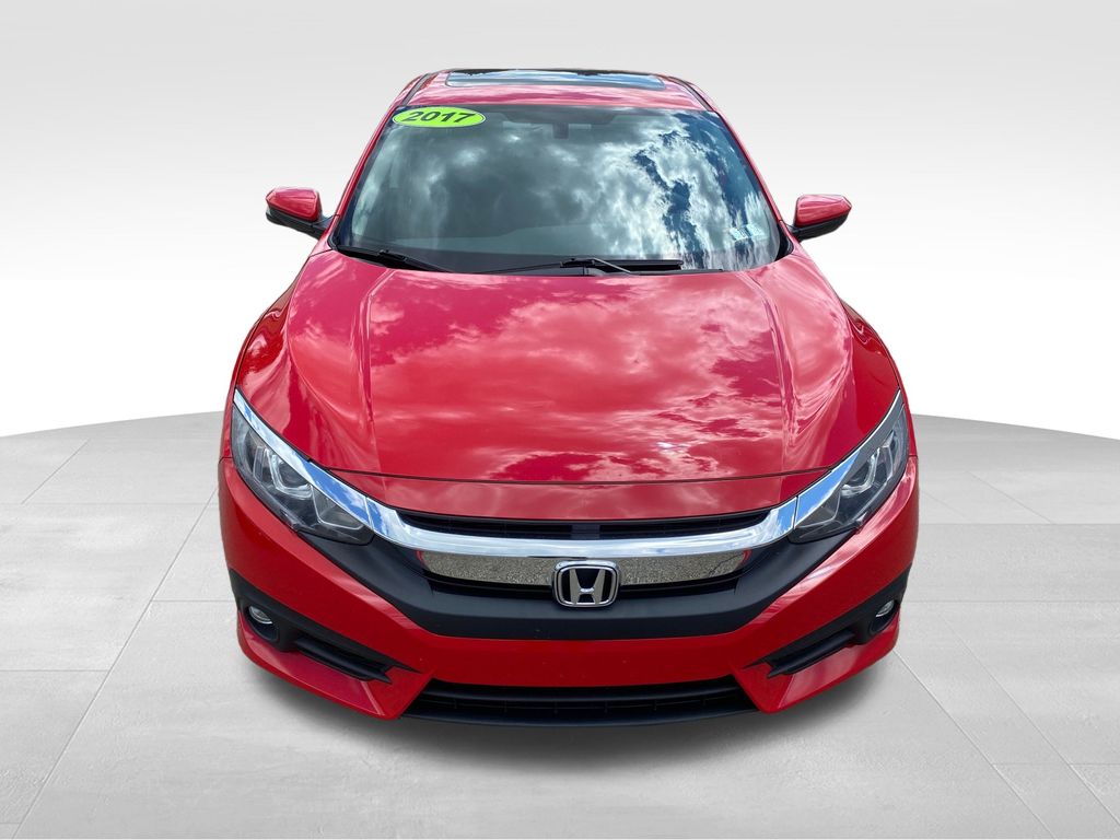 2017 Honda Civic EX-T Red at Subaru and VW of Moon Township