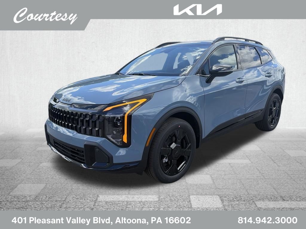 Blue 2026 Kia Sportage Hybrid SUV / Crossover All-Wheel Drive 6-Speed Automatic