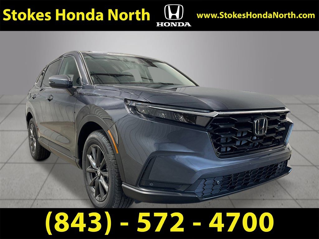 2026 Honda CR-V EX-L Gray at Stokes Honda North