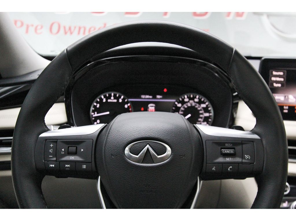 2025 INFINITI QX60 PURE Black at Central Houston Nissan