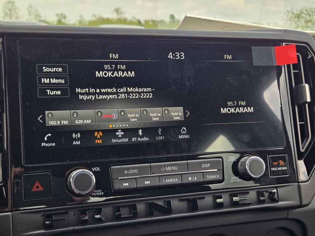 2026 Nissan Frontier SV Black at South Houston Nissan
