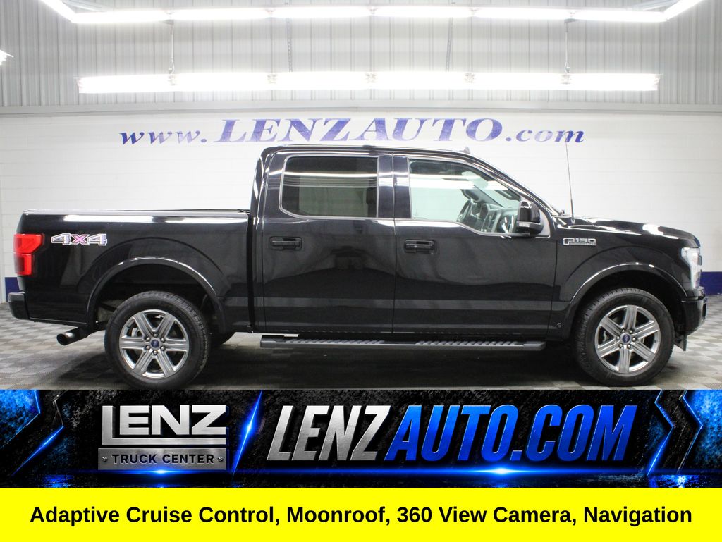Black Metallic 2019 Ford F-150 Pickup Truck Four-Wheel Drive Automatic