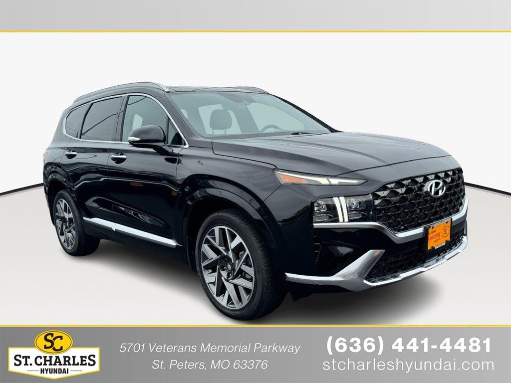 Twilight Black 2023 Hyundai Santa Fe Calligraphy FWD SUV / Crossover Front-Wheel Drive Automatic