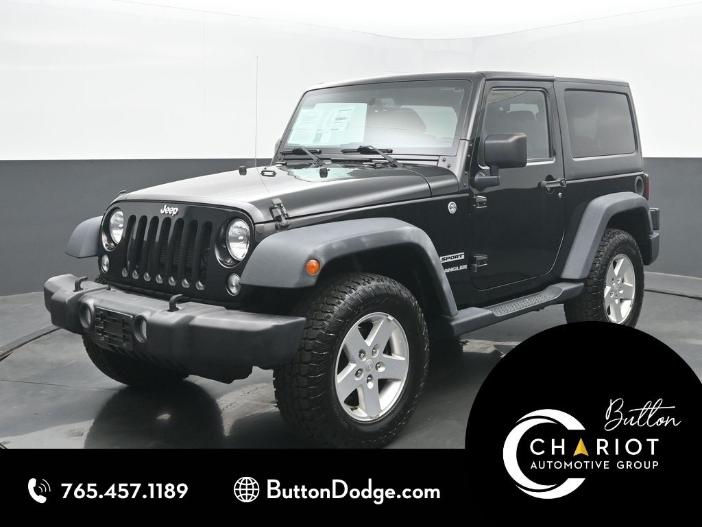 Black Clearcoat 2015 Jeep Wrangler SUV / Crossover Four-Wheel Drive 5-Speed Automatic