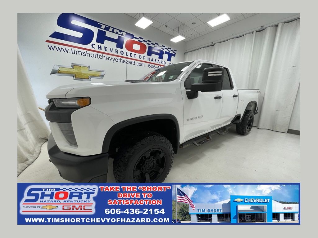 Summit White 2020 Chevrolet Silverado 2500HD Pickup Truck Four-Wheel Drive 6-Speed Automatic