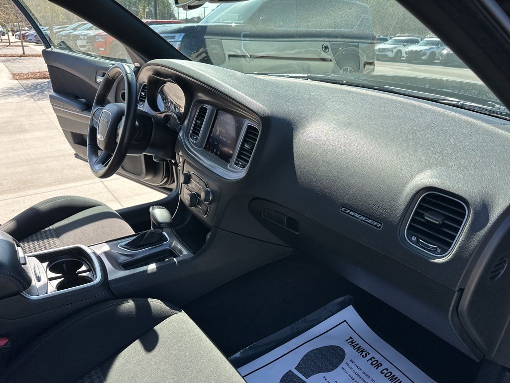 2023 Pitch Black Clearcoat Dodge Charger GT RWD Sedan