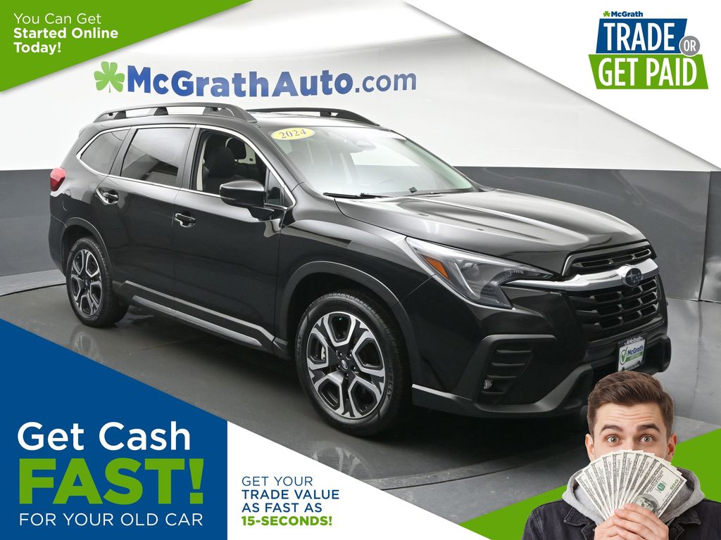 Crystal Black Silica 2024 Subaru Ascent Limited 7-Passenger AWD SUV / Crossover All-Wheel Drive Continuously Variable Transmission