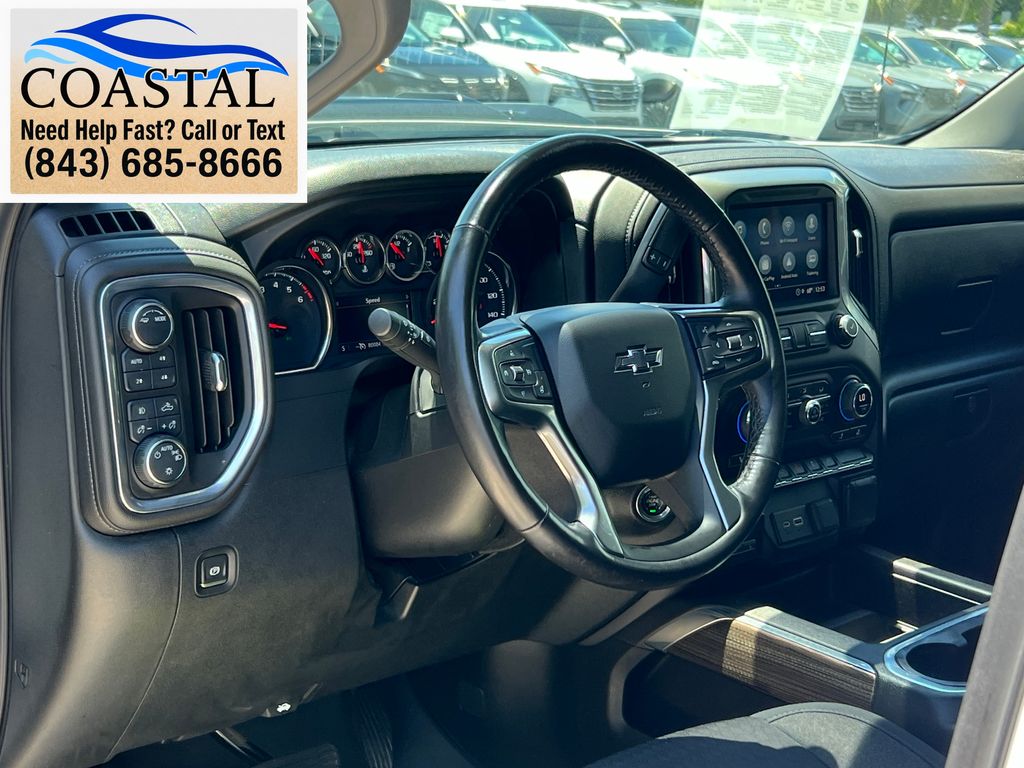 2021 Chevrolet Silverado 1500 LT Trail Boss White at Bob Mills Chevrolet