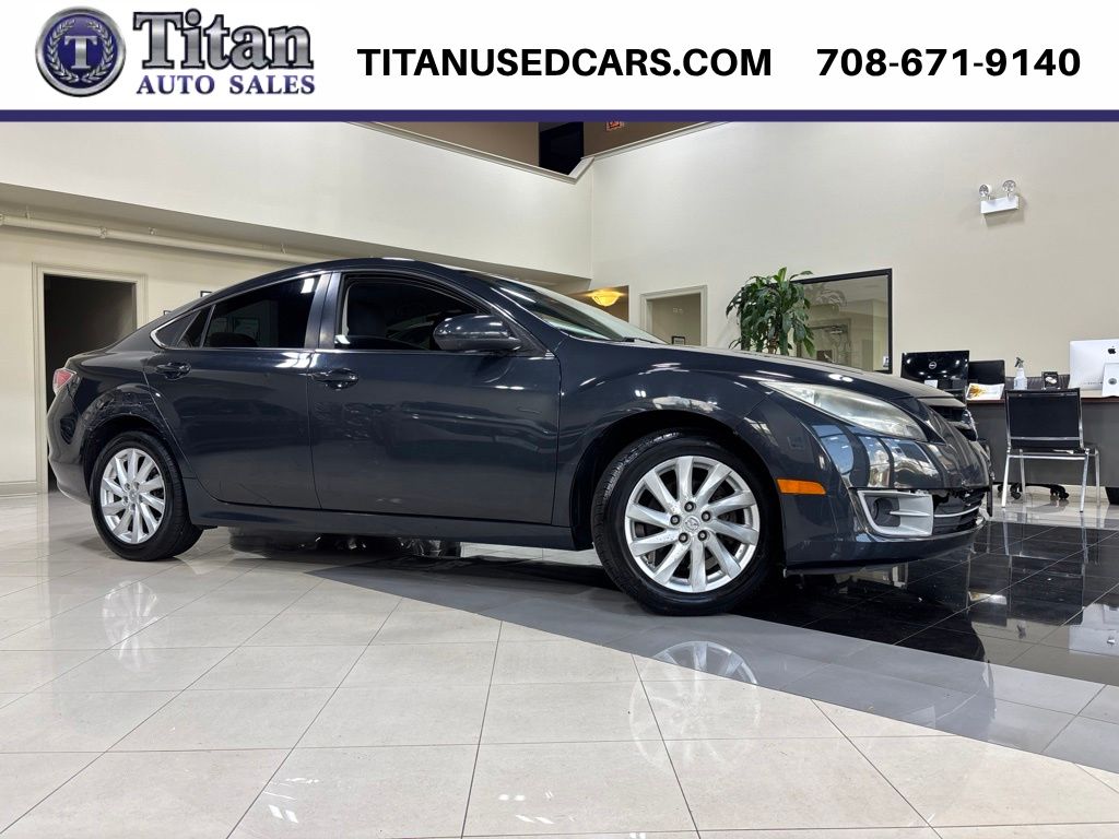 Polished Slate 2012 Mazda MAZDA6 Sedan Front-Wheel Drive 5-Speed Automatic