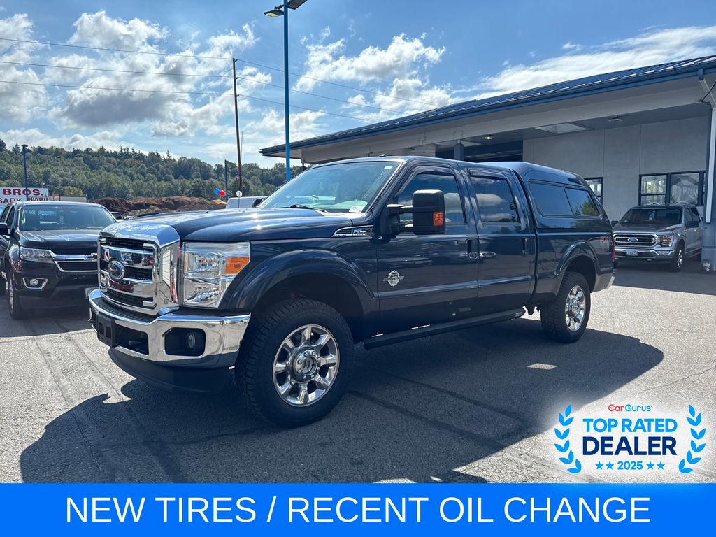 Blue Jeans Metallic 2015 Ford F-250 Super Duty Pickup Truck Four-Wheel Drive 6-Speed Automatic Overdrive