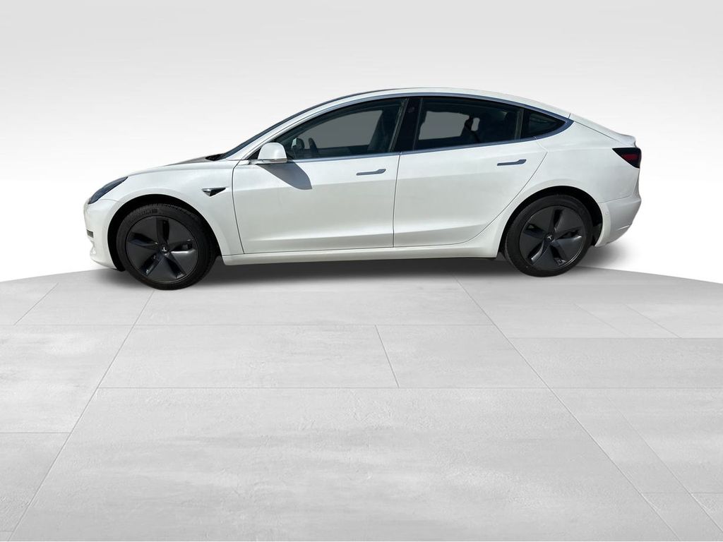2020 Pearl White Multi-Coat Tesla Model 3 Standard RWD Sedan