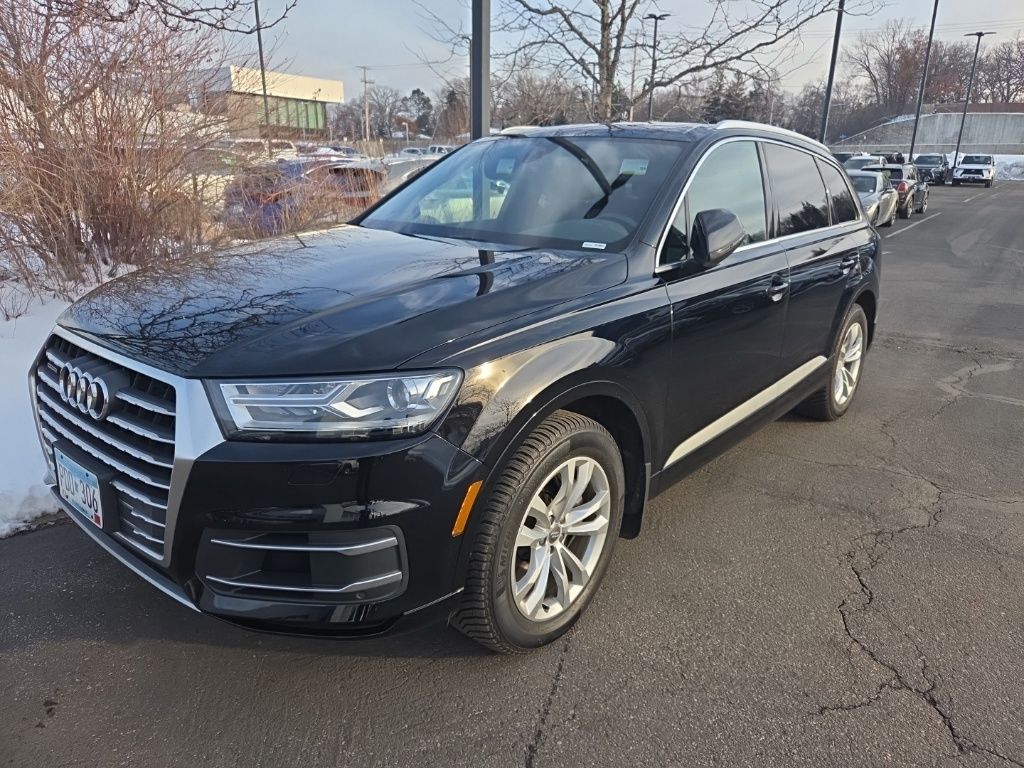 Night Black 2017 Audi Q7 3.0T quattro Premium Plus SUV / Crossover All-Wheel Drive 8-Speed Automatic