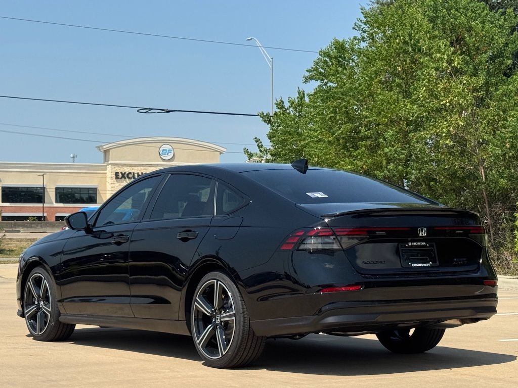 2026 Honda Accord Hybrid Sport Black at Community Honda