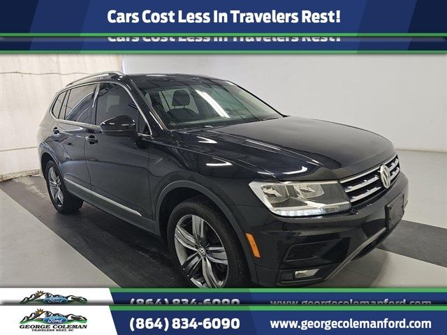 Deep Black 2020 Volkswagen Tiguan SUV / Crossover All-Wheel Drive 8-Speed Automatic