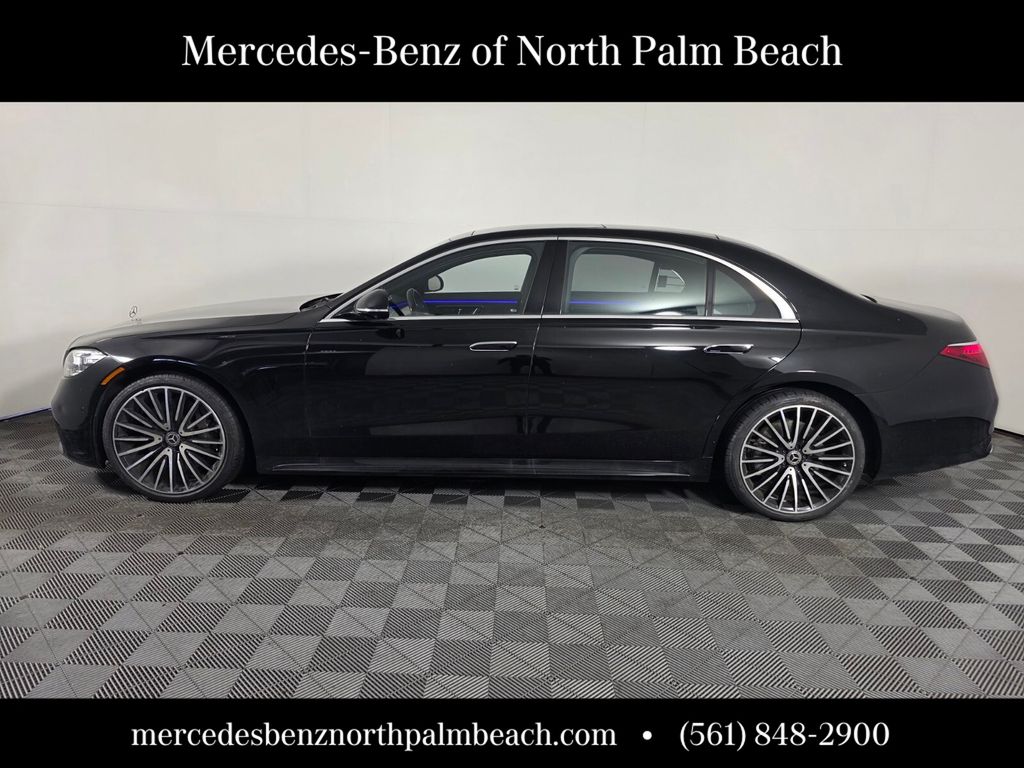 Certified Used 2022 Black Mercedes-Benz S 500 image 3