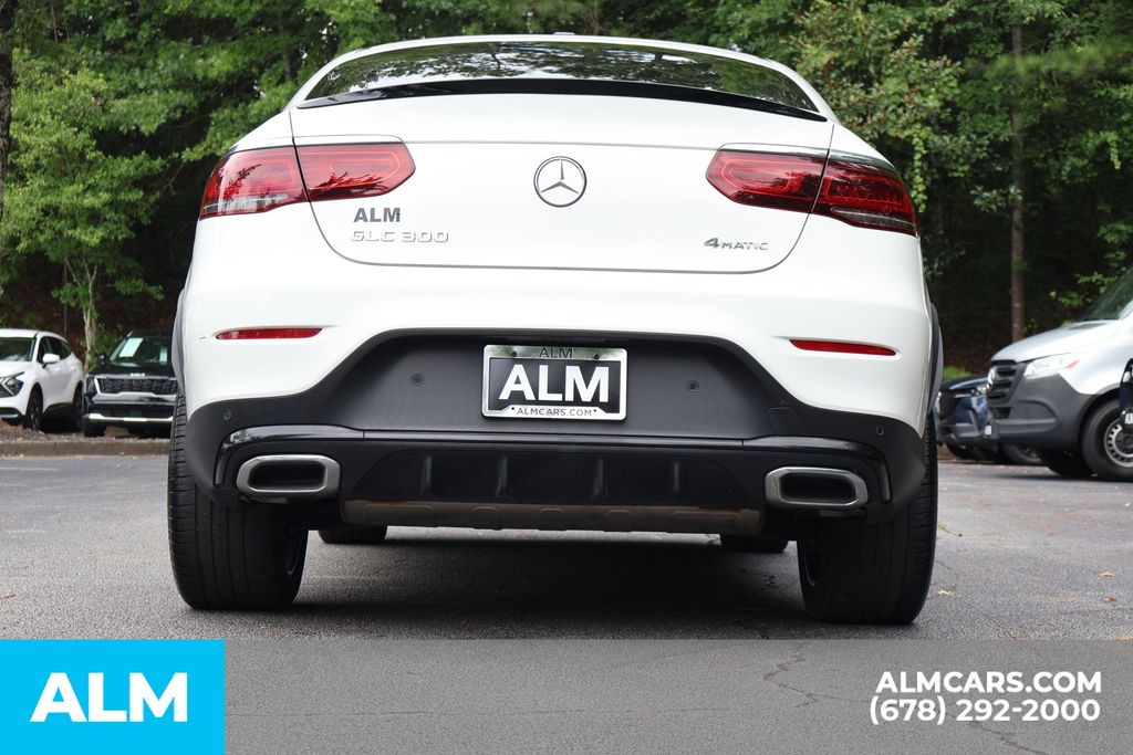 Used 2021 White Mercedes-Benz GLC 300 Coupe image 9