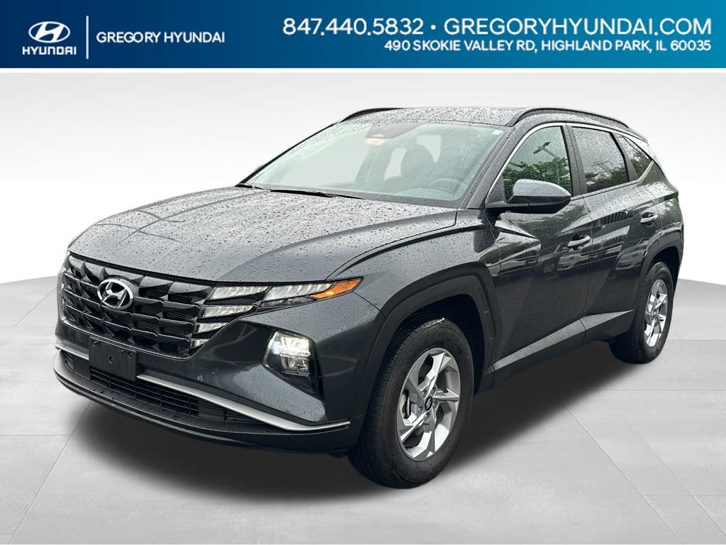 Dark Gray Metallic 2024 Hyundai Tucson SUV / Crossover All-Wheel Drive 8-Speed Automatic