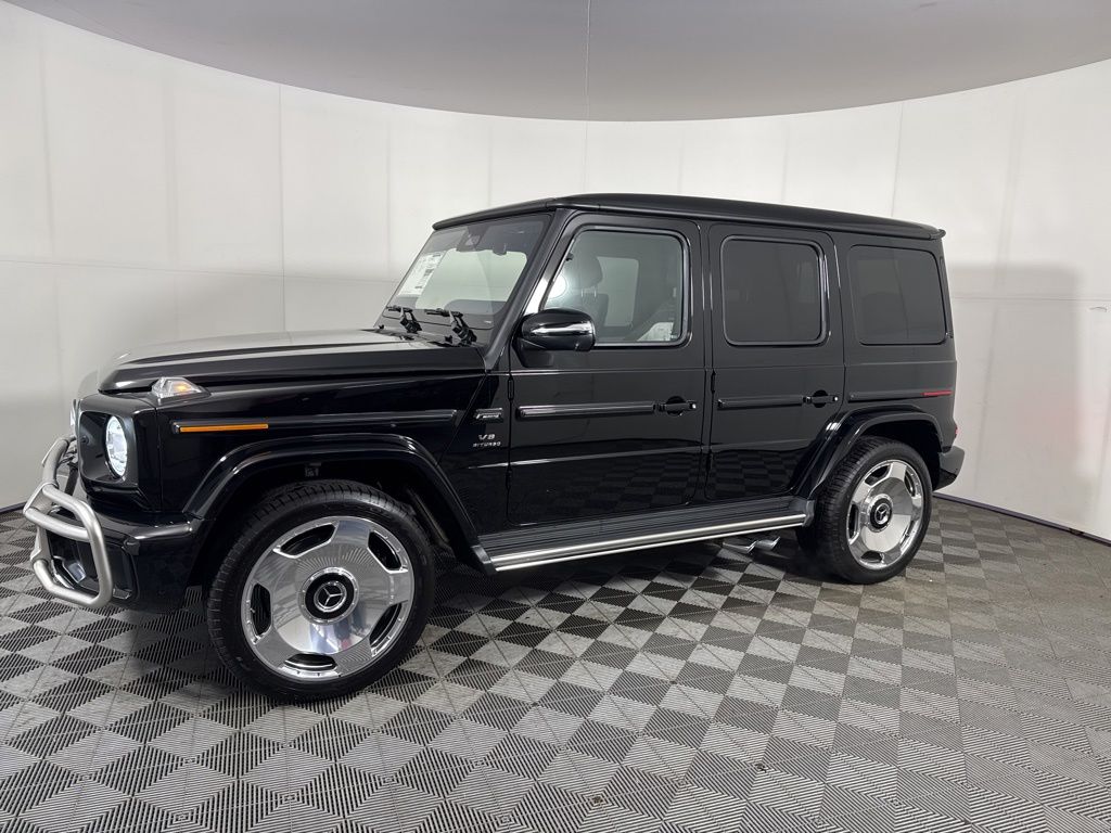 Black 2026 Mercedes-Benz G-Class AMG G 63 4MATIC SUV / Crossover All-Wheel Drive 9-Speed Automatic
