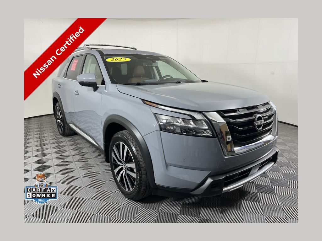 Boulder Gray 2025 Nissan Pathfinder SUV / Crossover Front-Wheel Drive 9-Speed Automatic