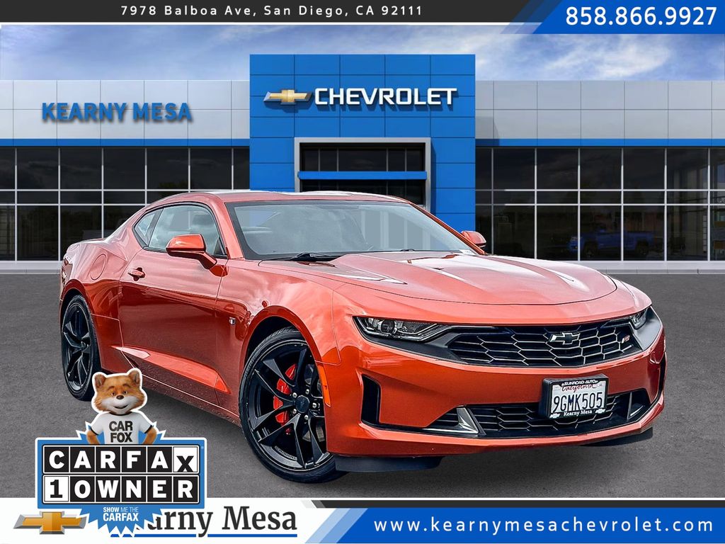 Vivid Orange Metallic 2023 Chevrolet Camaro 3LT Coupe RWD Coupe Rear-Wheel Drive 8-Speed Automatic