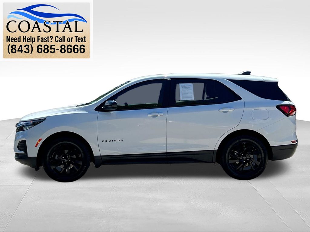 2023 Chevrolet Equinox LS White at Matthews Motors of Wilmington