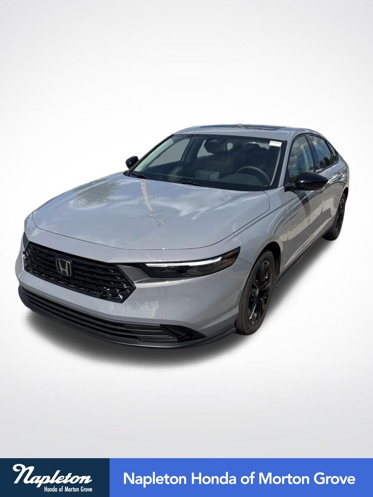 Urban Gray Metallic 2025 Honda Accord Sedan Front-Wheel Drive Continuously Variable Transmission