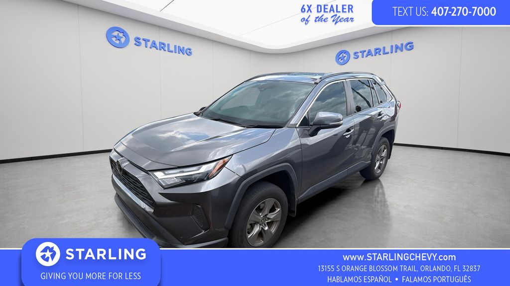 Magnetic Gray Metallic 2024 Toyota RAV4 XLE AWD SUV / Crossover All-Wheel Drive 8-Speed Automatic
