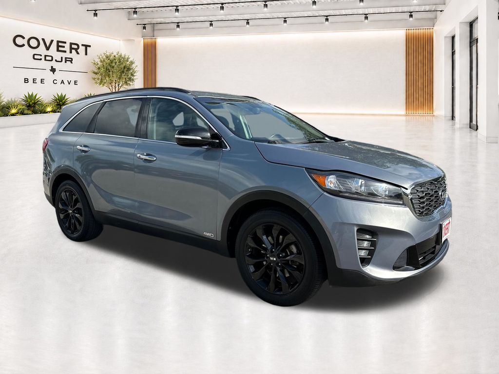Silver 2020 Kia Sorento SUV / Crossover All-Wheel Drive 8-Speed Automatic