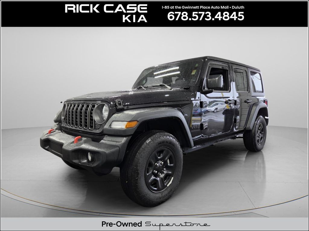 Black Clearcoat 2026 Jeep Wrangler SUV / Crossover Four-Wheel Drive 8-Speed Automatic