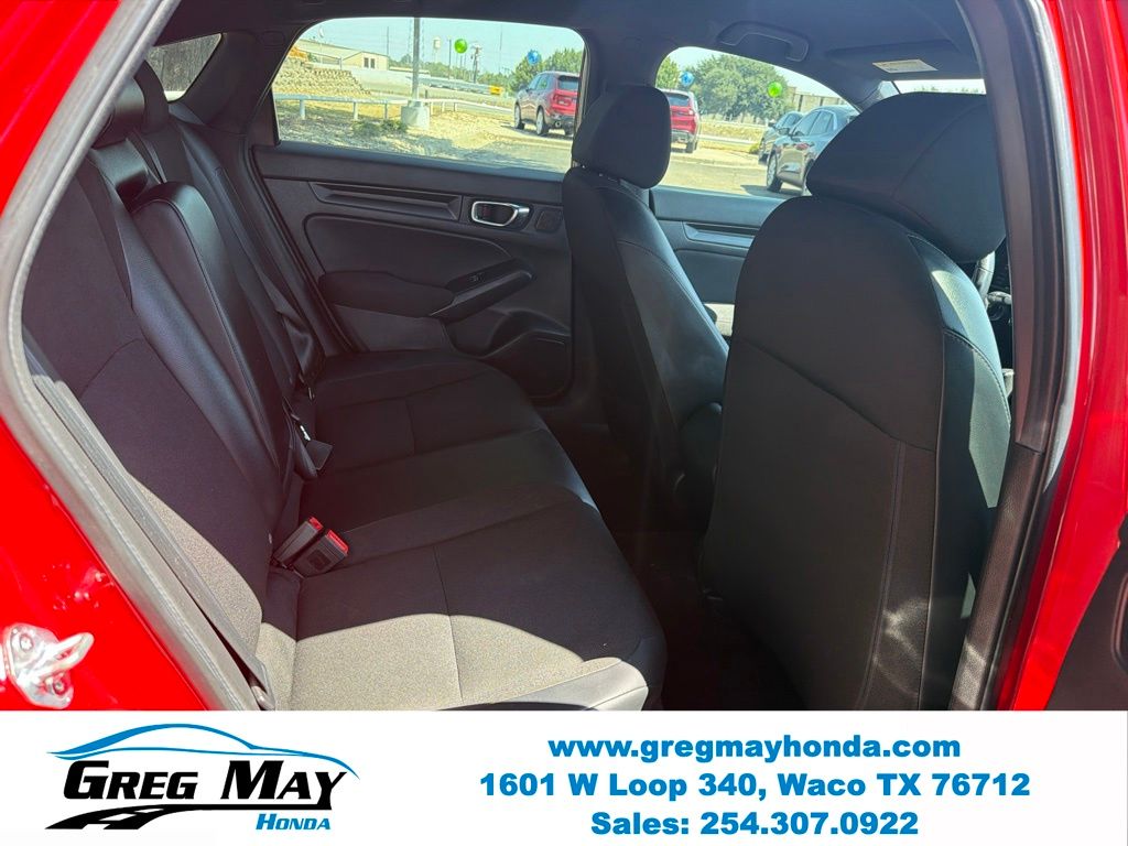 2025 Honda Civic Sport Red at Greg May Honda